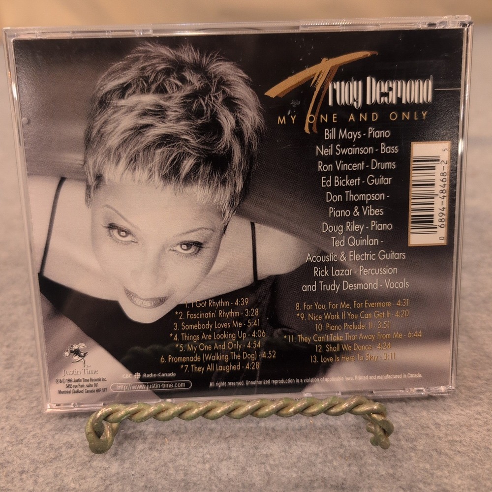 Trudy Desmond My One and Only A Gershwin Celebration CD Jazz Vocal - Picture 2 of 2